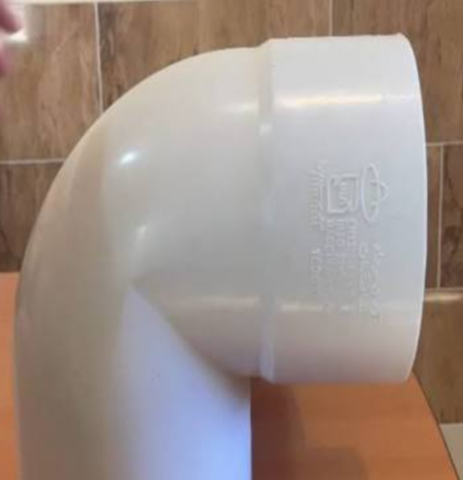 زانو ۹۰ درجه فاضلابی (pvc)فشارقوی آرمان فردادگلپایگان
